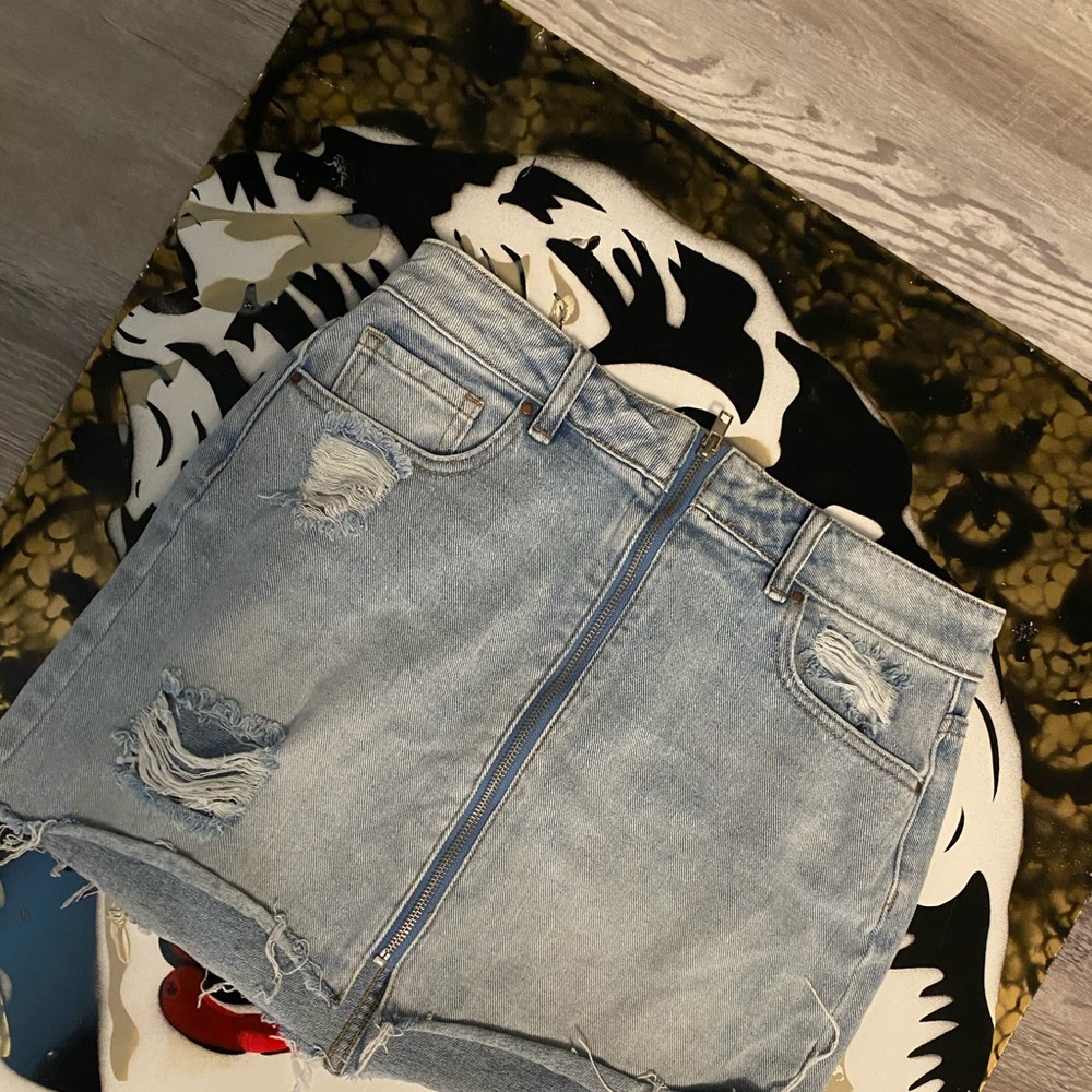 Jean skirt